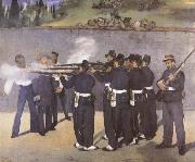 Edouard Manet The Execution of Emperor Maximilian Spain oil painting artist